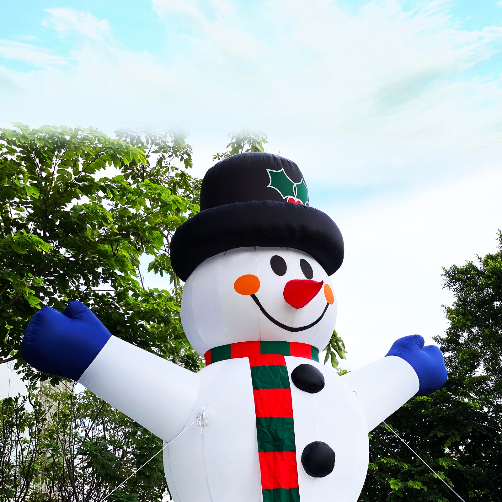 13Ft Christmas Inflatable Snowman without Light