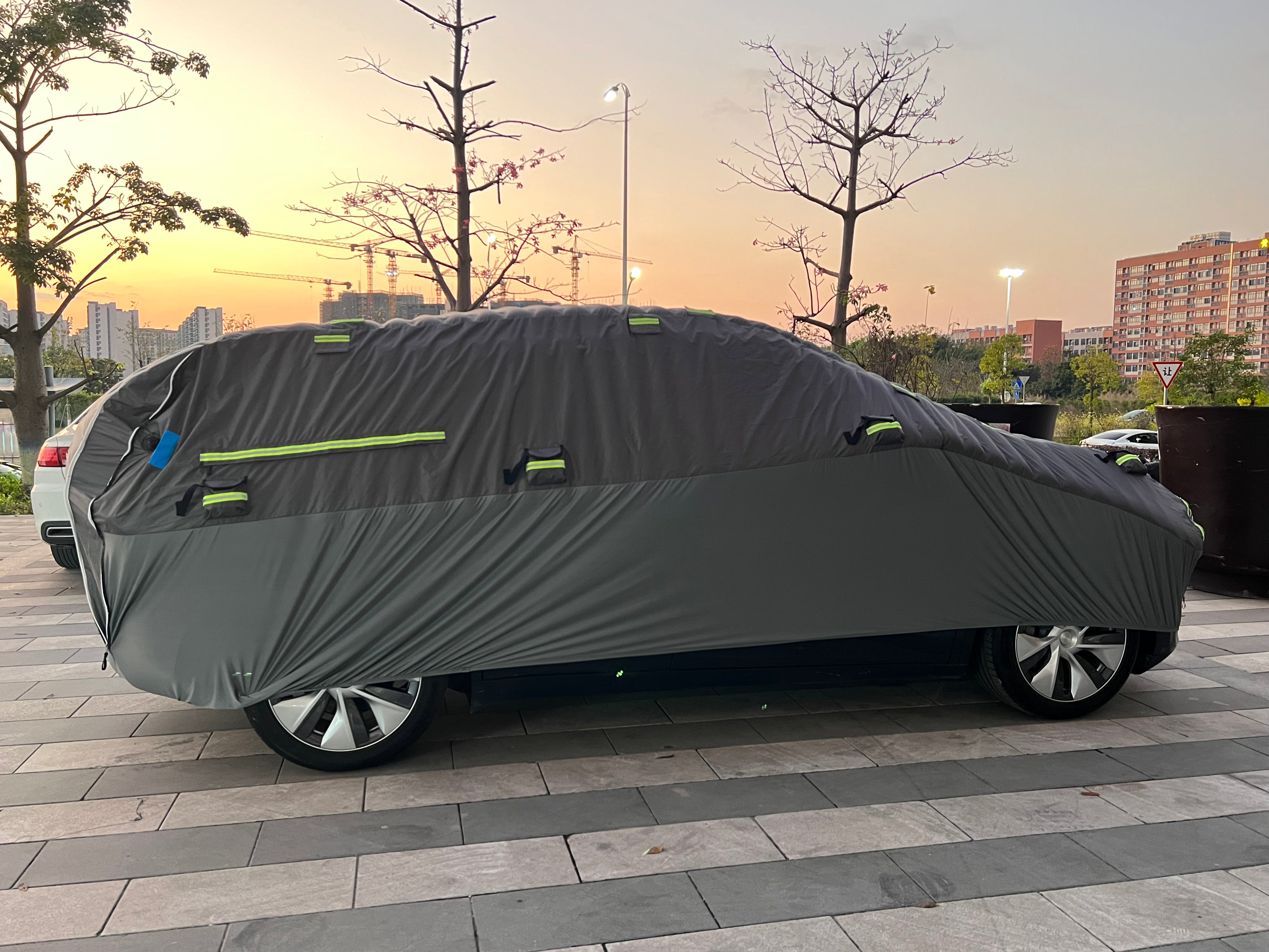 Best hail resistant car cover for Tesla Model Y