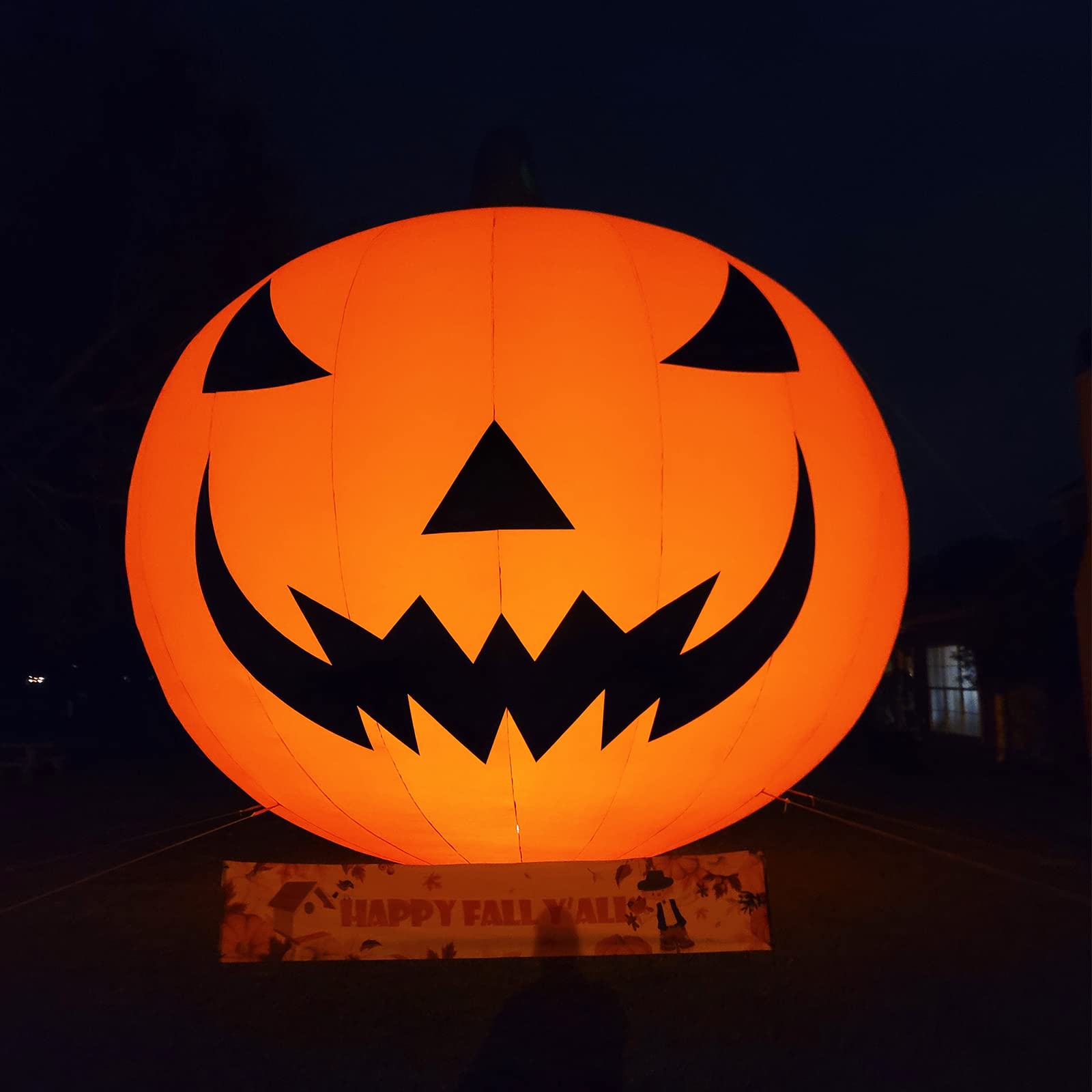 image is 6: Product Image-halloween inflatables-Giant 40ft halloween Inflatable pumpkin outdoor decoration