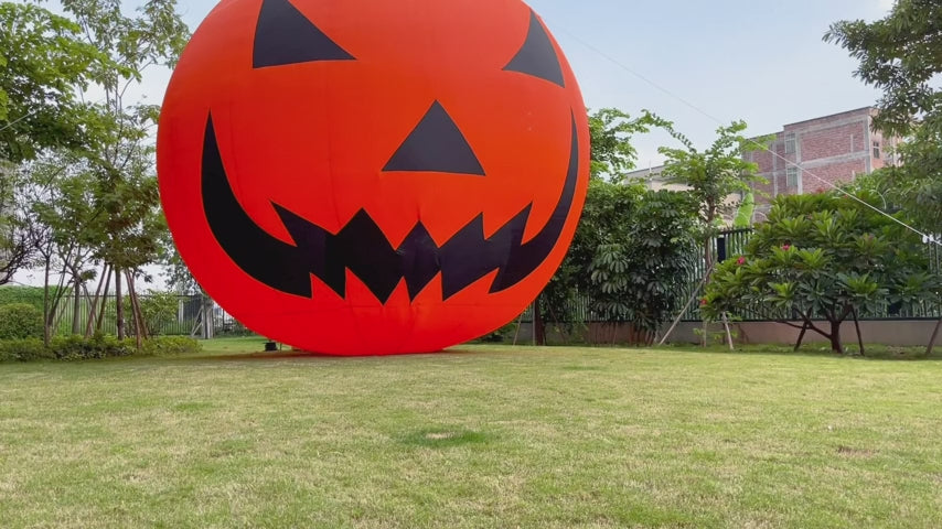 video 3: Introduction product video-halloween inflatables-20ft halloween Inflatable pumpkin outdoor decoration